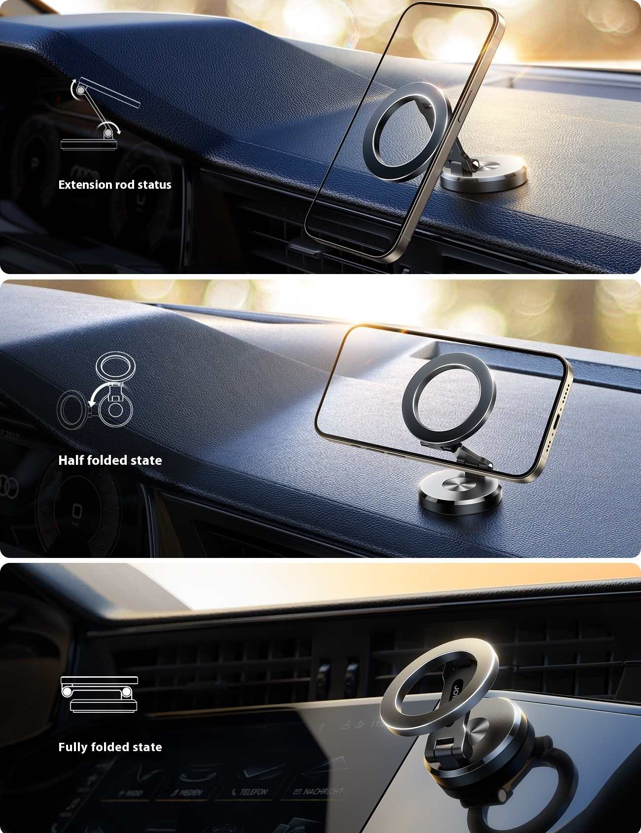 MagSafe Car Mount Phone Holder (DK-only)